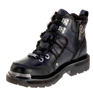 Brand New Harley-Davidson Women’s ‘Tracey’ Black Motorcycle Boots Size 8.5